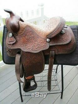 used tex tan hereford saddles
